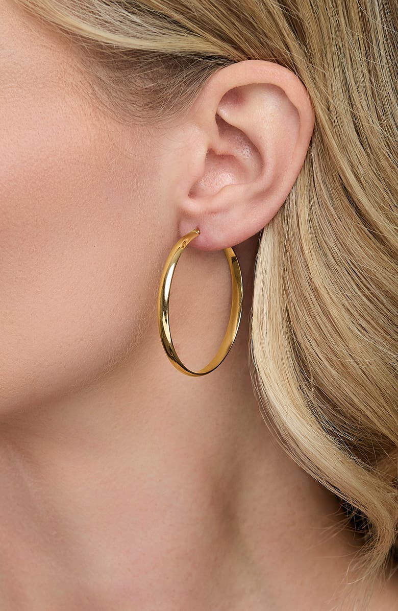 Bony Levy 14K Gold Hoop Earrings, Alternate, color, 14Ky