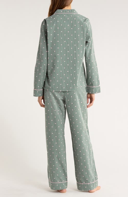 Nordstrom Classic Cotton Pajamas In Gray