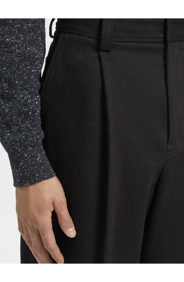 ZEGNA One-Pleat Bull Denim Pants, Alternate, color, 