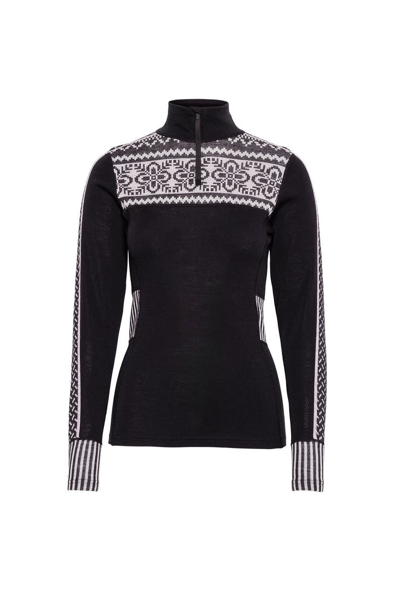 Ines 1/2-Zip Baselayer Top - Women's, Main, color, Black