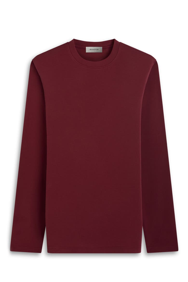 Orion Ottoman Long Sleeve T-Shirt, Alternate, color, BORDEAUX