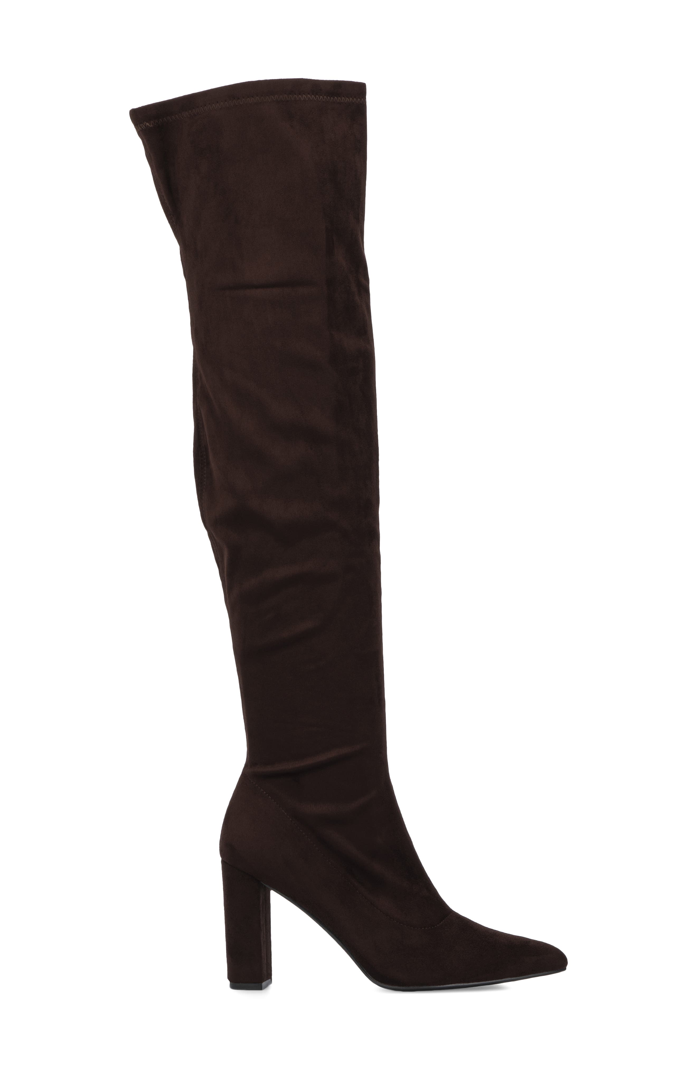 NEW YORK AND COMPANY Monia Over-the-Knee Boot, Alternate, color, Brown