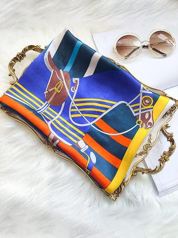 Long Silk Scarf