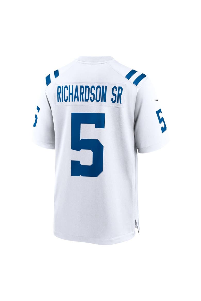 Men's Nike Anthony Richardson Sr. White Indianapolis Colts Game Jersey, Alternate, color, White