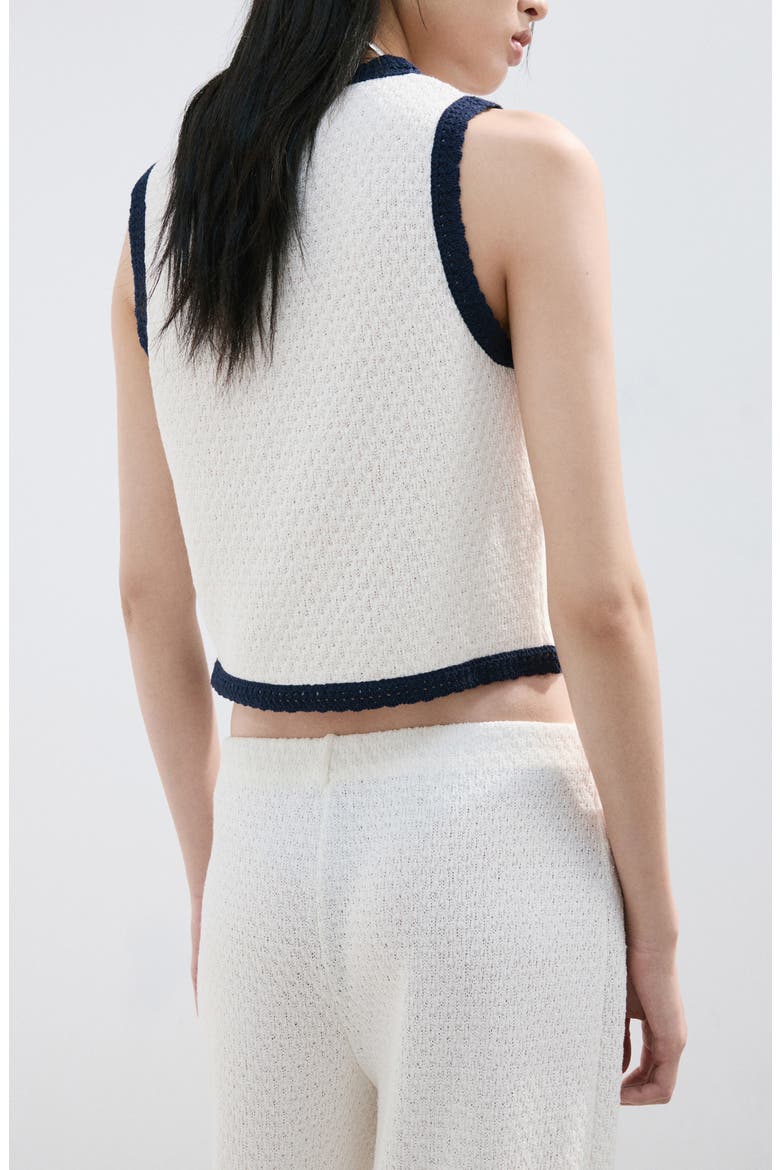 Nati Sleeveless Knit Top, Alternate, color, LIGHT BEIGE