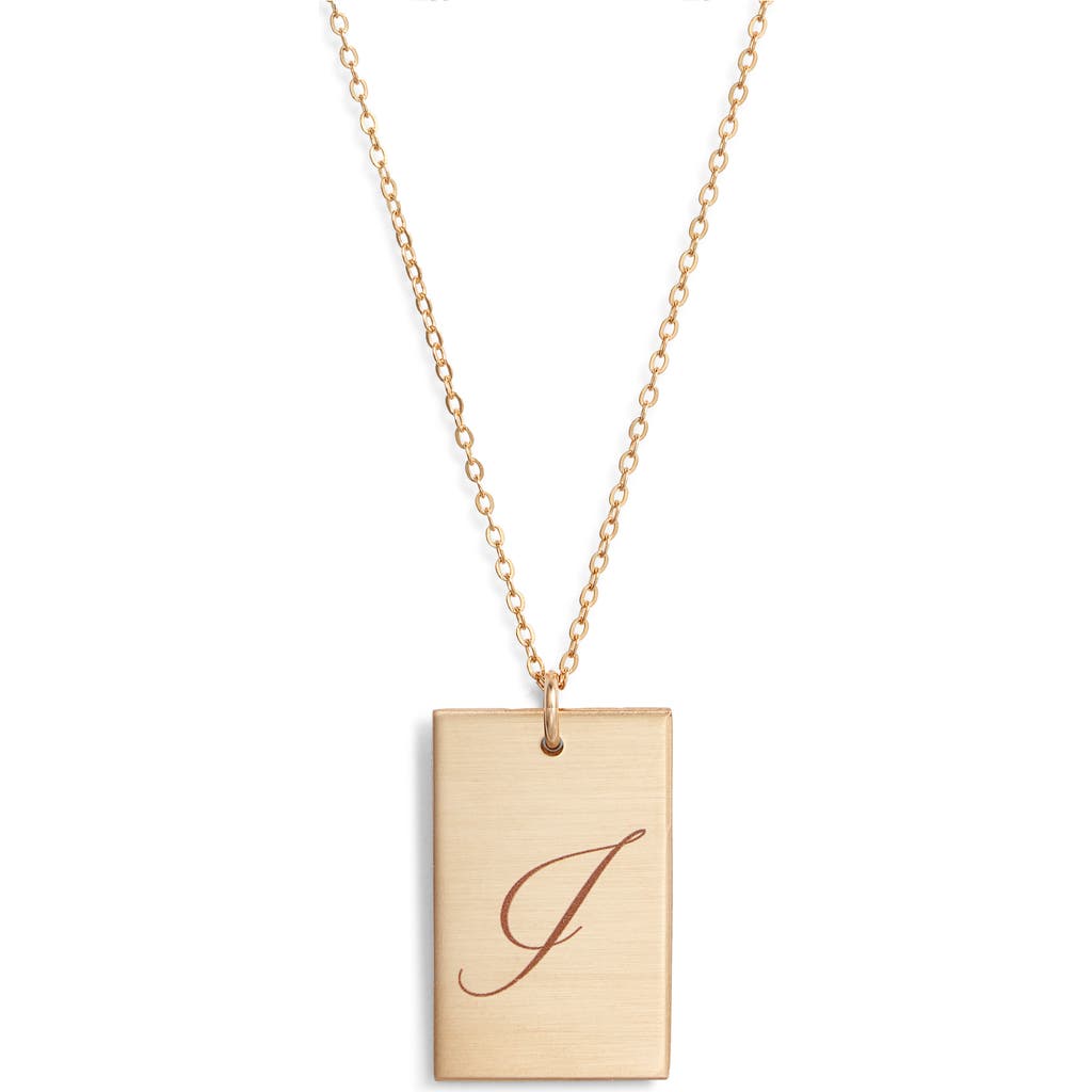Set & Stones Stella Initial Pendant Necklace