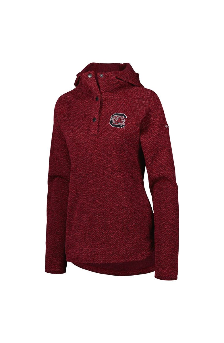 Columbia Women's Columbia Garnet South Carolina Gamecocks Darling Days Raglan Fleece Pullover Hoodie, Alternate, color, 