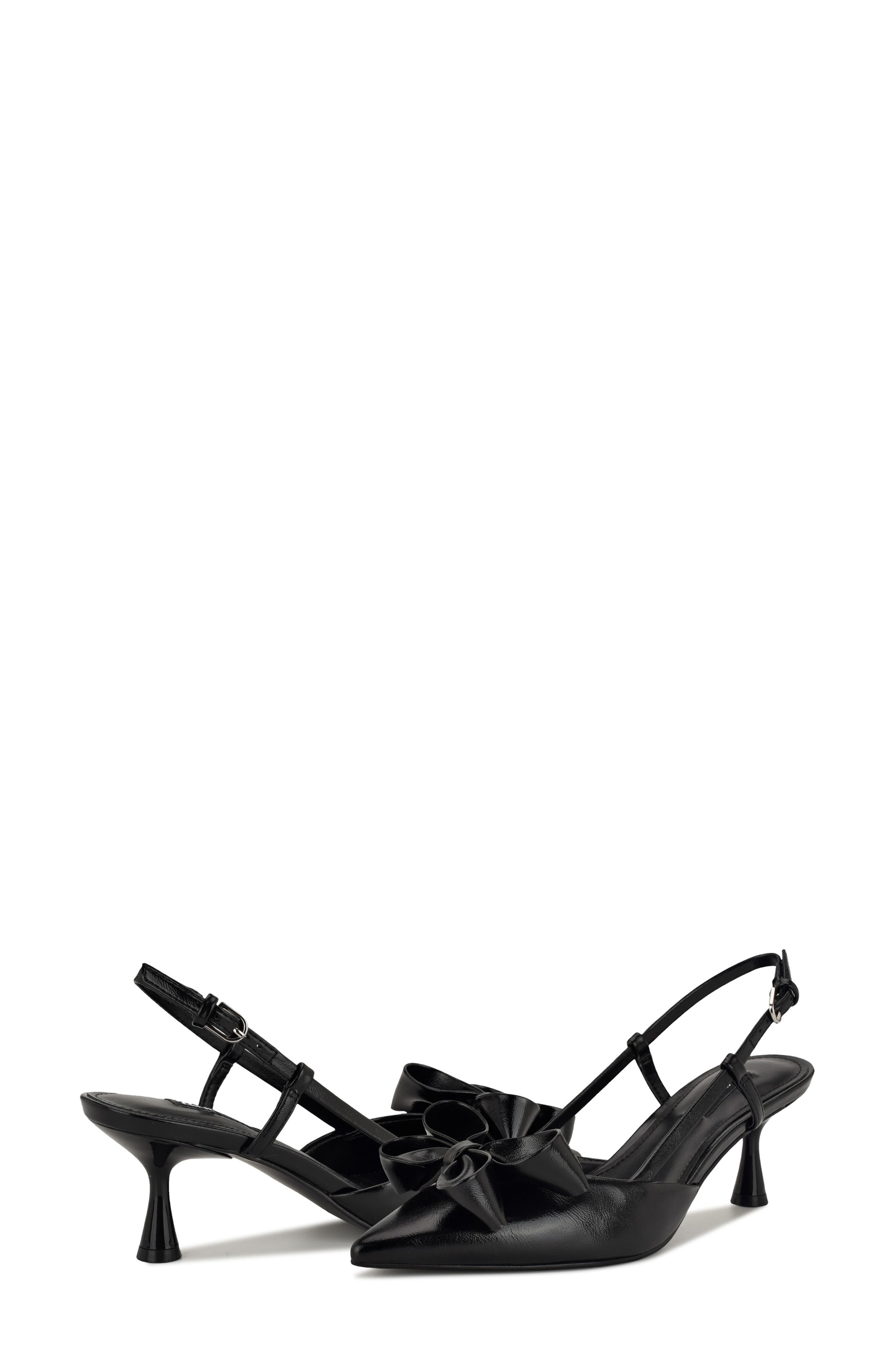 Nine West Raska Slingback Pointed Toe Pump, Alternate, color, 