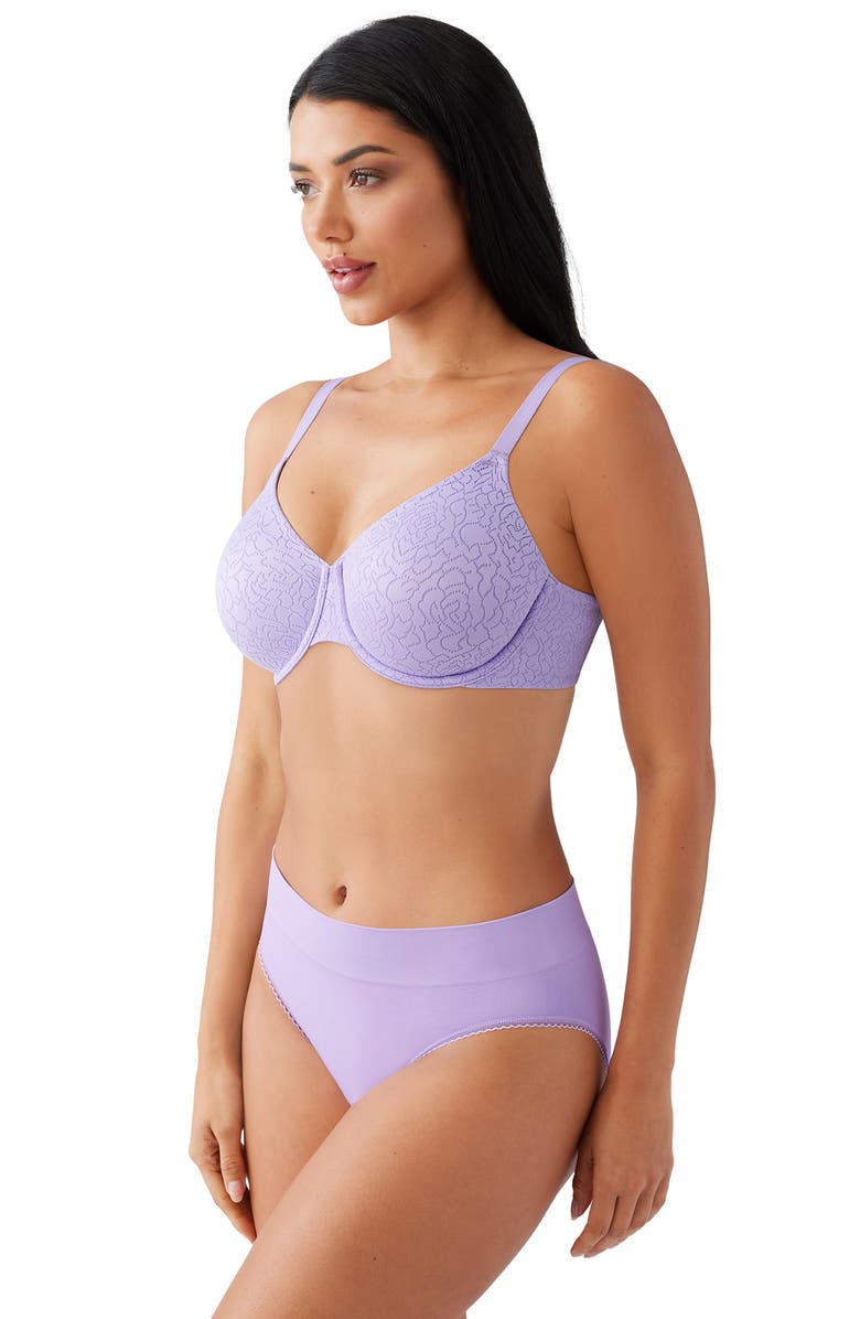 Wacoal Inside Job<sup>™</sup> Underwire Bra, Alternate, color, Purple Rose