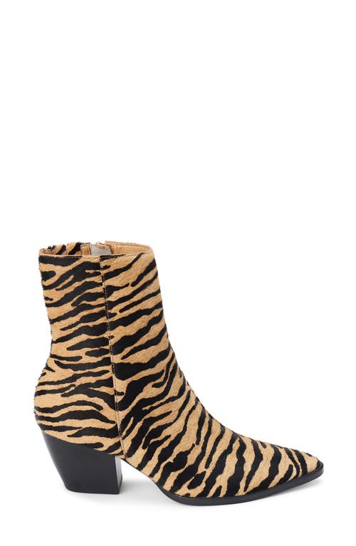 Matisse Caty Western Pointed Toe Bootie In Animal Print
