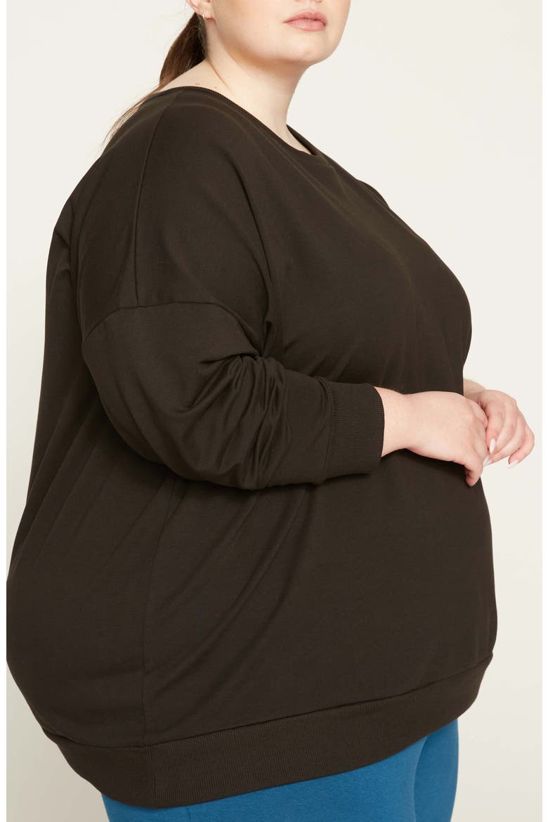 Lauren Classic Sweatshirt, Alternate, color, BLACK