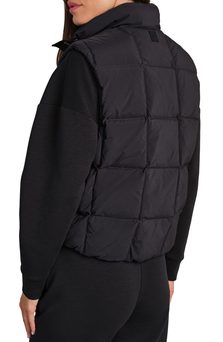 Rhone Powder Puffer Down Vest, Alternate, color, Pure Black