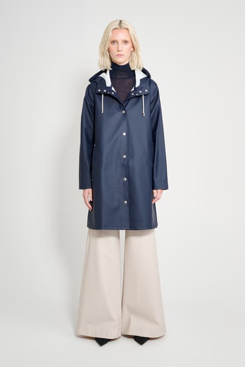 Mosebacke Hooded Long Sleeve Raincoat