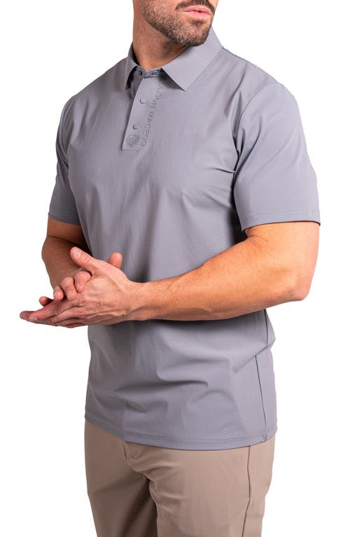 Maceoo Golfascension Stretch Nylon Polo In Purple
