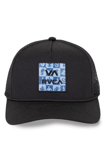 Rvca Aoki Adjustable Trucker Hat In Multi