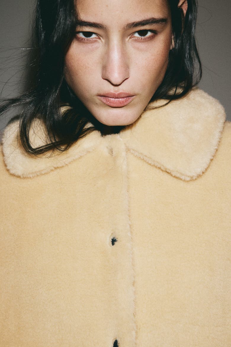 Pile Jacket, Alternate, color, Beige