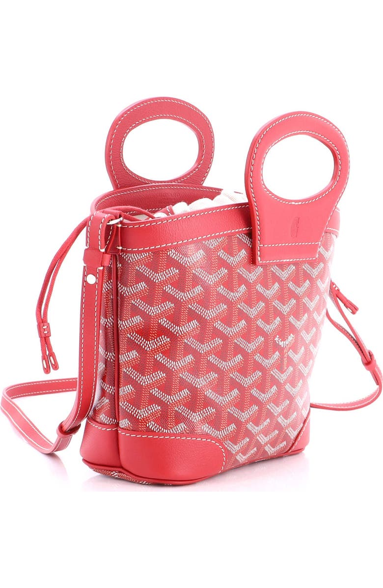 Pre-Owned Goyard Beluga Bag Coated Canvas Mini, Alternate, color, Red