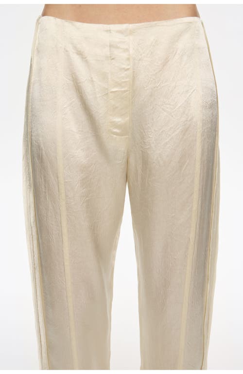 Bimba Y Lola Fitted Trousers In White