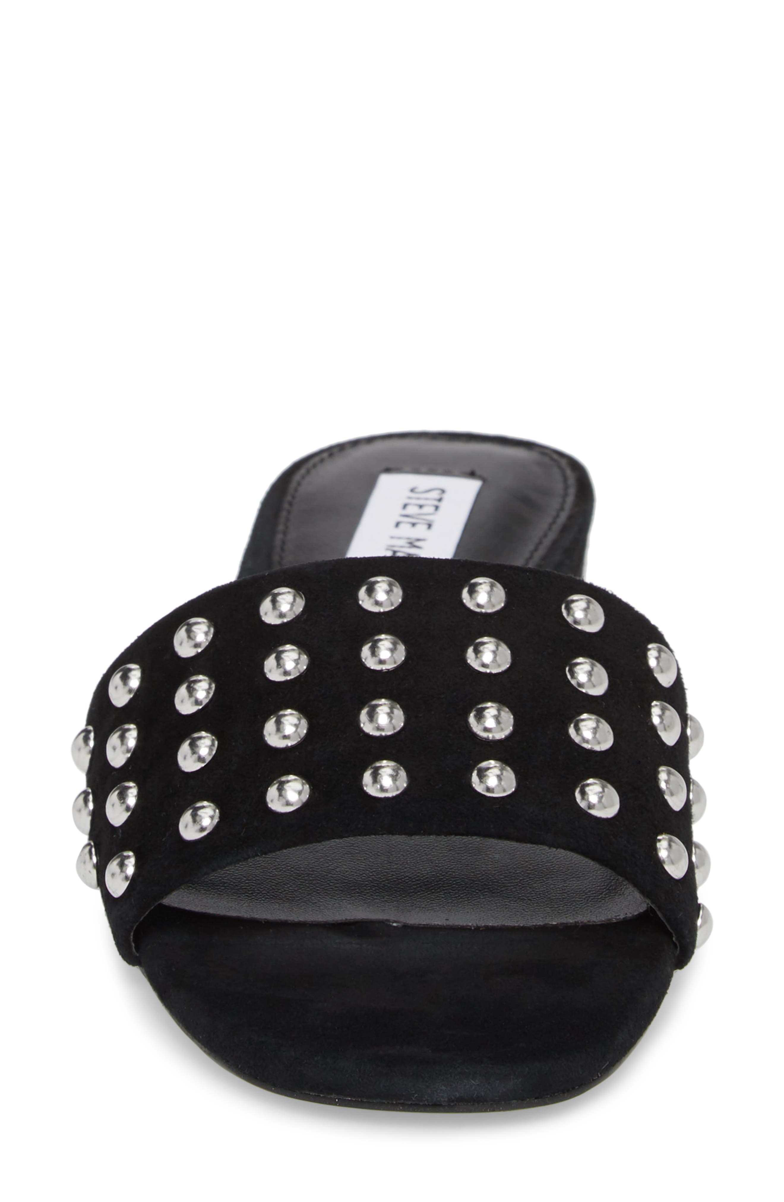 Steve Madden Viv Studded Slide Sandal, Alternate, color, 