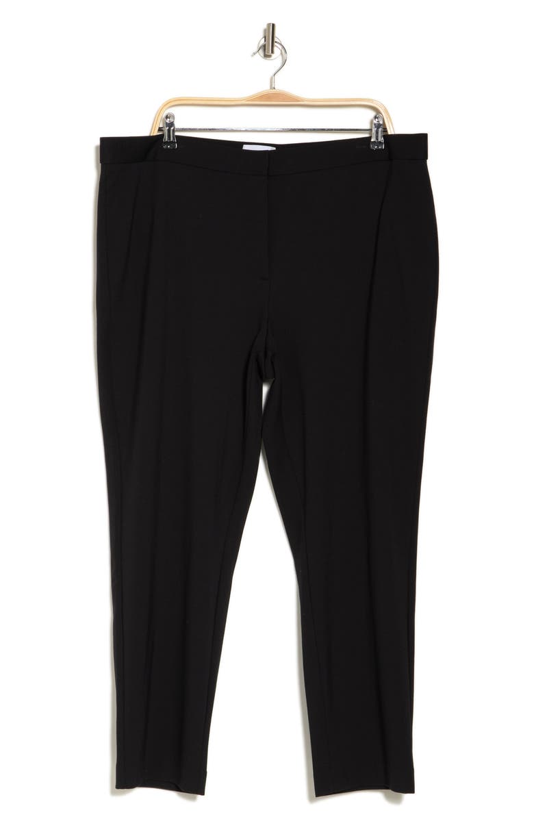NORDSTROM RACK Essential Ponte Pants, Alternate, color, Black