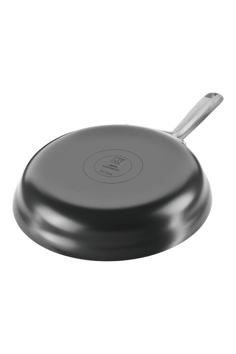 Motion Hard Anodized Nonstick 10-Inch Fry Pan, Alternate, color, MATTE BLACK