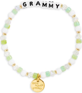 Little Words Project 'Grammy' Beaded Stretch Bracelet | Nordstromrack