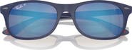Ray-Ban Liteforce 55mm Polarized Square Sunglasses