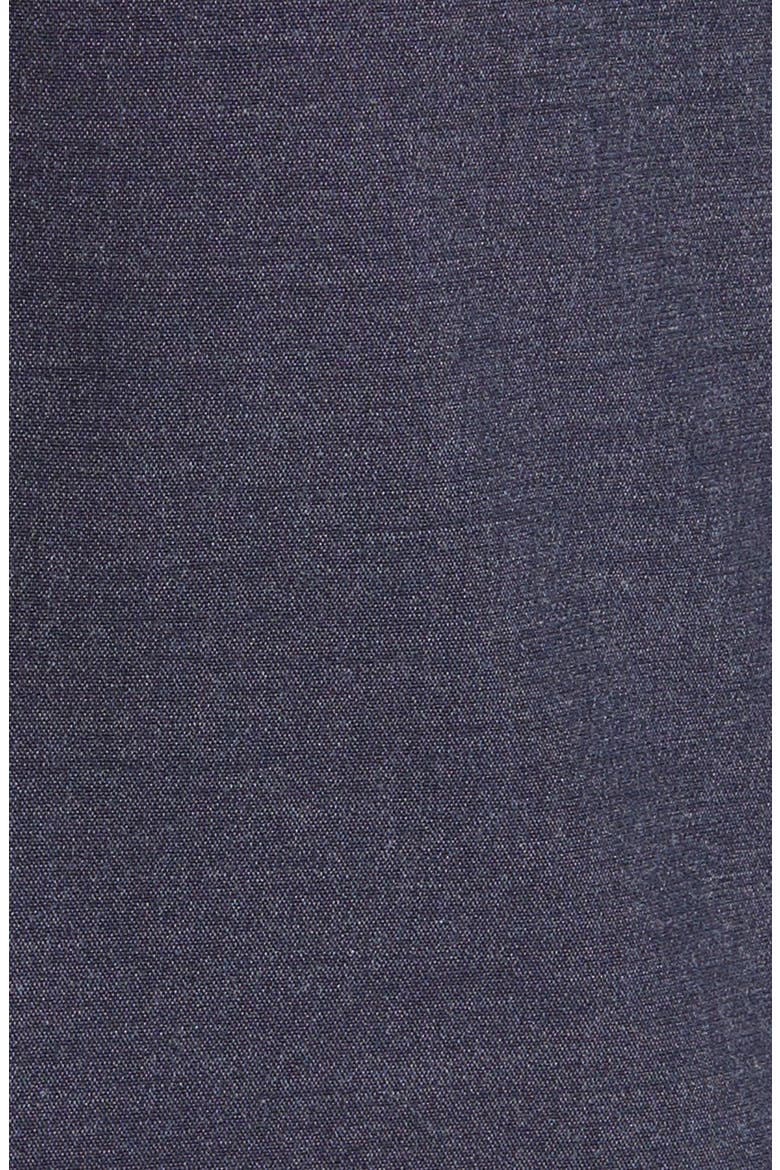City Trim Fit Stretch Flannel Button-Down Shirt, Alternate, color, BLUE