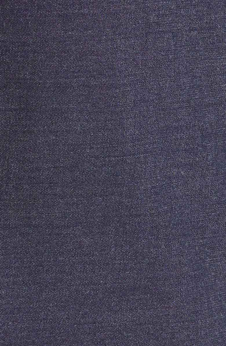 Mizzen+Main City Trim Fit Stretch Flannel Button-Down Shirt, Alternate, color, 