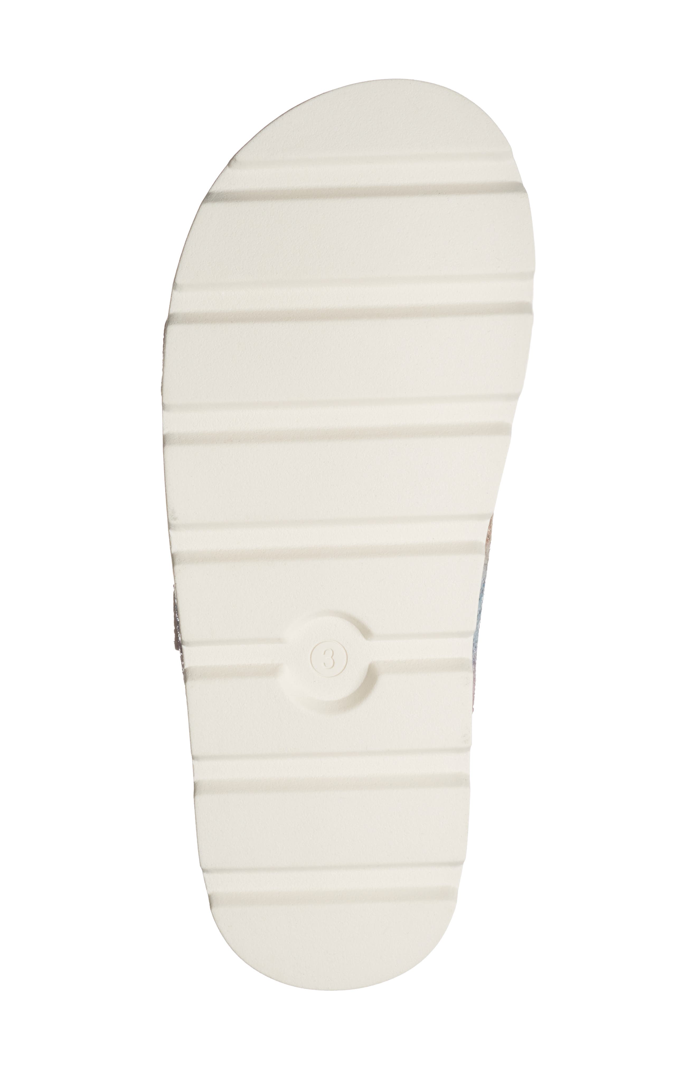Harper Canyon Kids' Norra Glitter Slide Sandal, Alternate, color, 