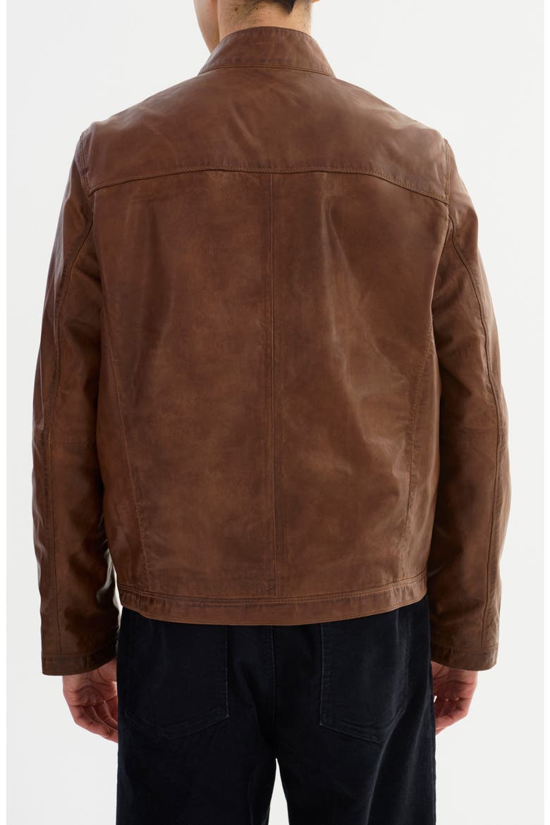Leather Jacket, Alternate, color, TAN