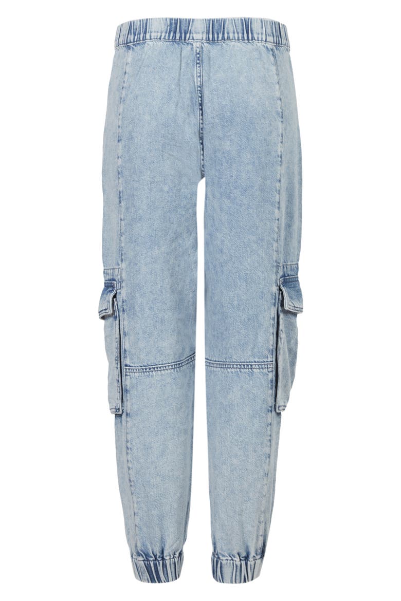 Frieda Denim Cargo Pants, Alternate, color, INDIGO BLUE