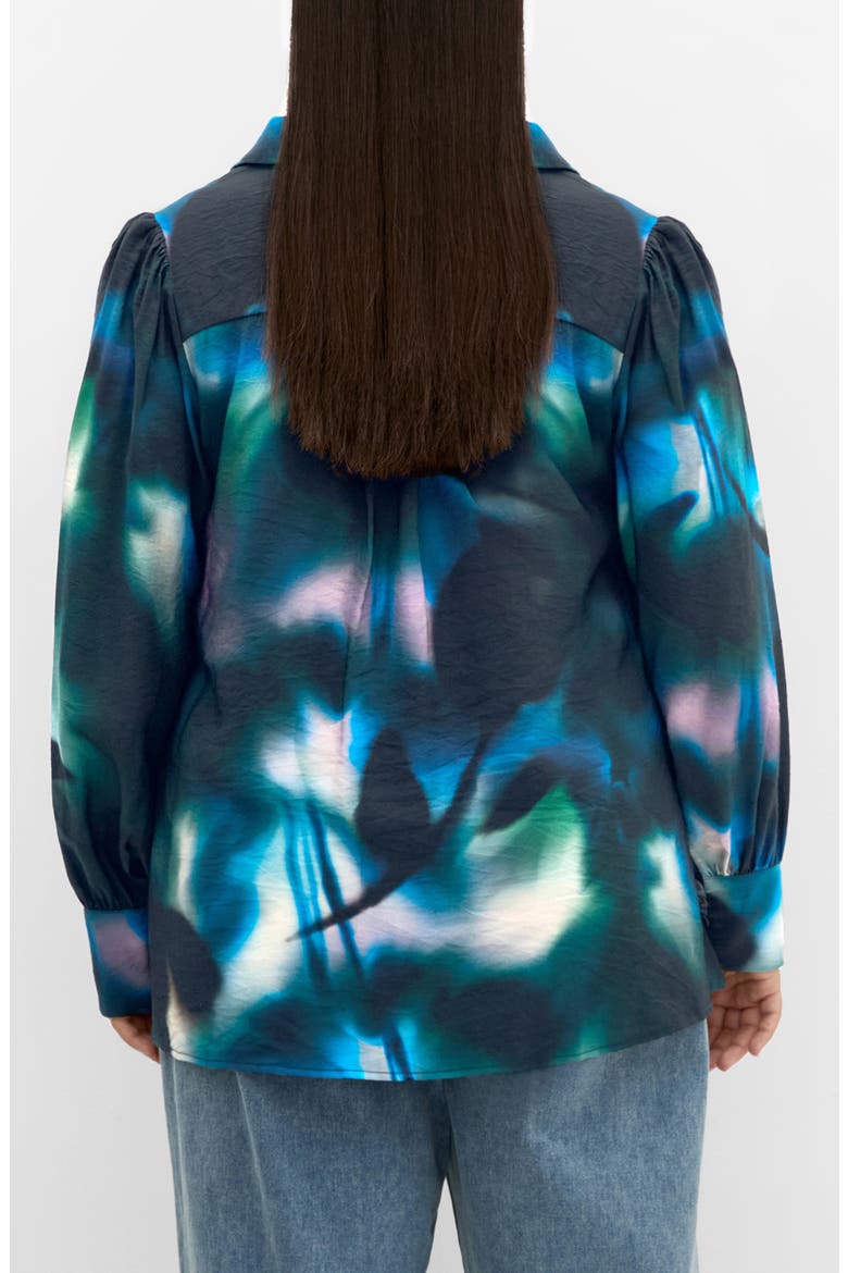Hayely Long Sleeve Woven Shirt, Alternate, color, HAZE BLOOM