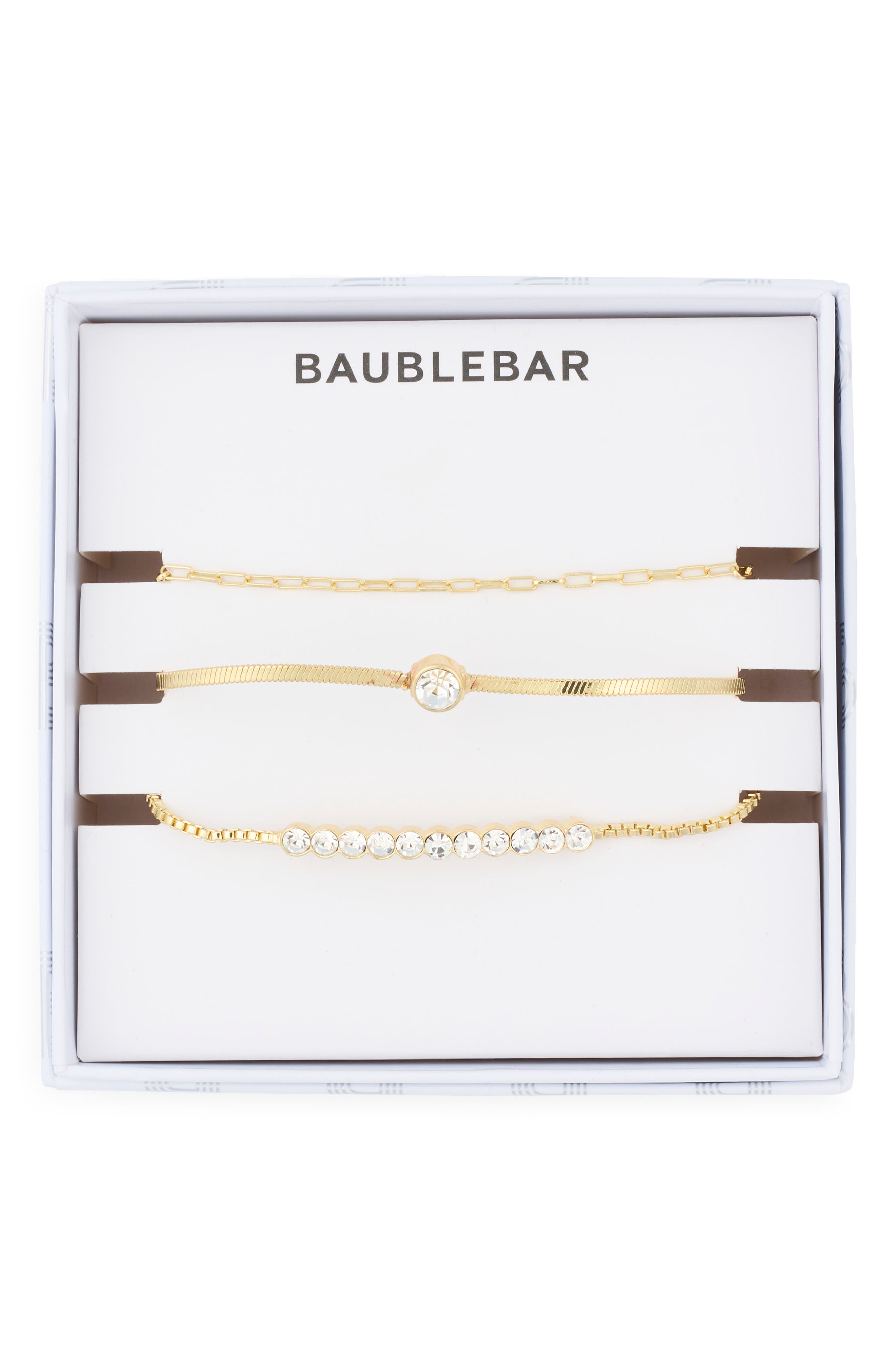 BaubleBar Set of 3 Better Together Bracelets