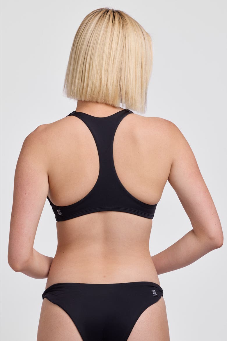 Beverly Bikini Top, Alternate, color, Black