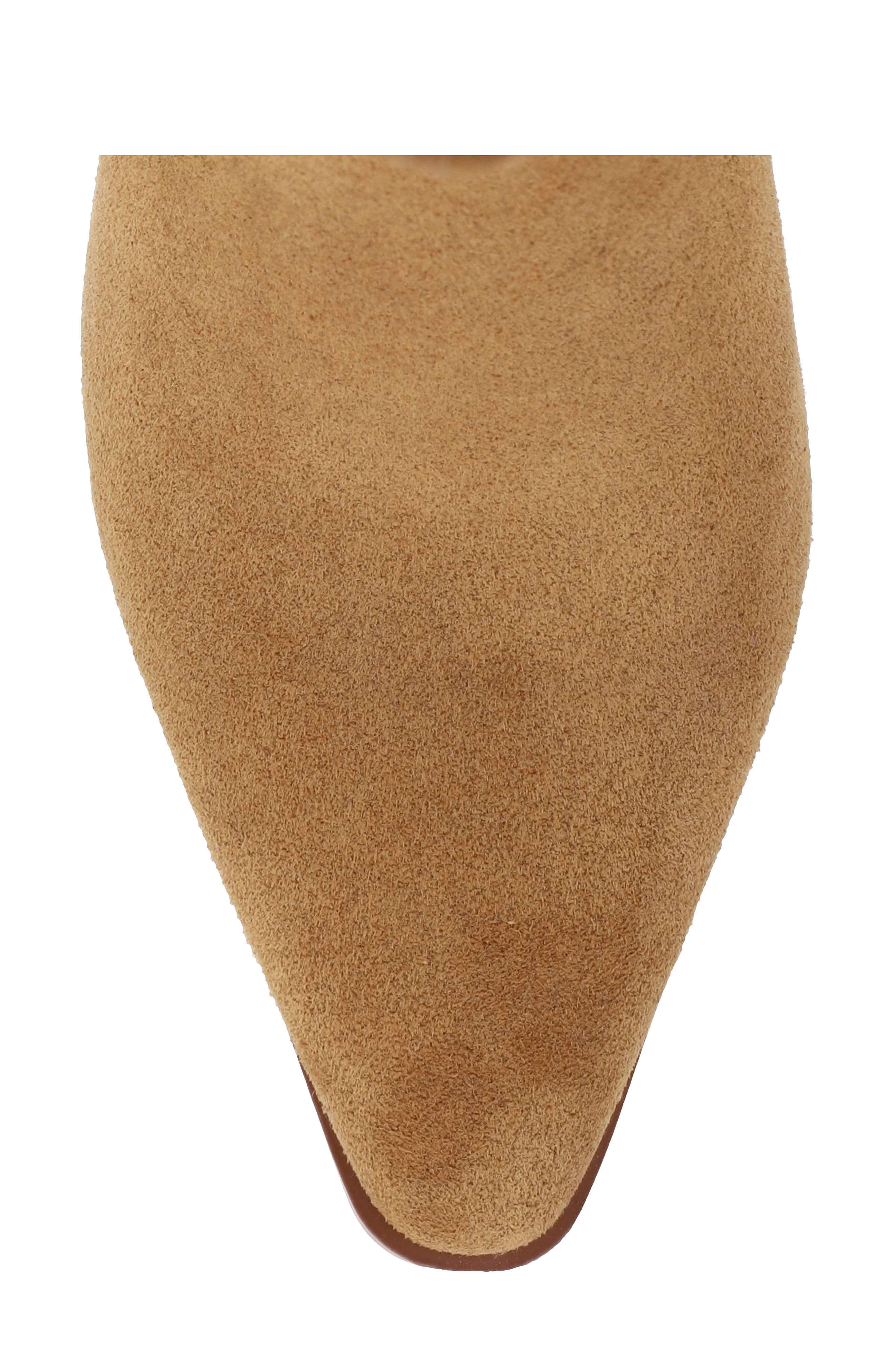 Aletta Pointed Toe Bootie, Alternate, color, TAN