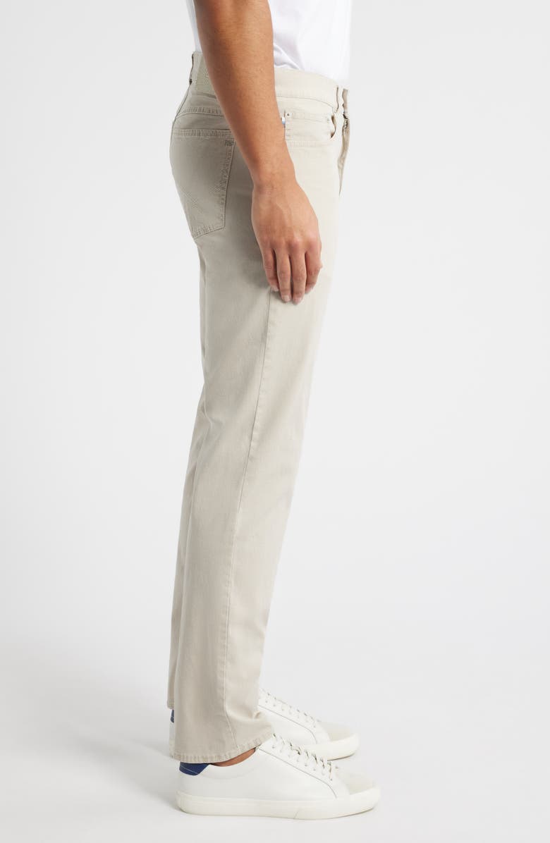 Brax Cooper Fusion Flex Microprint Regular Fit Straight Leg Pants, Alternate, color, Beach