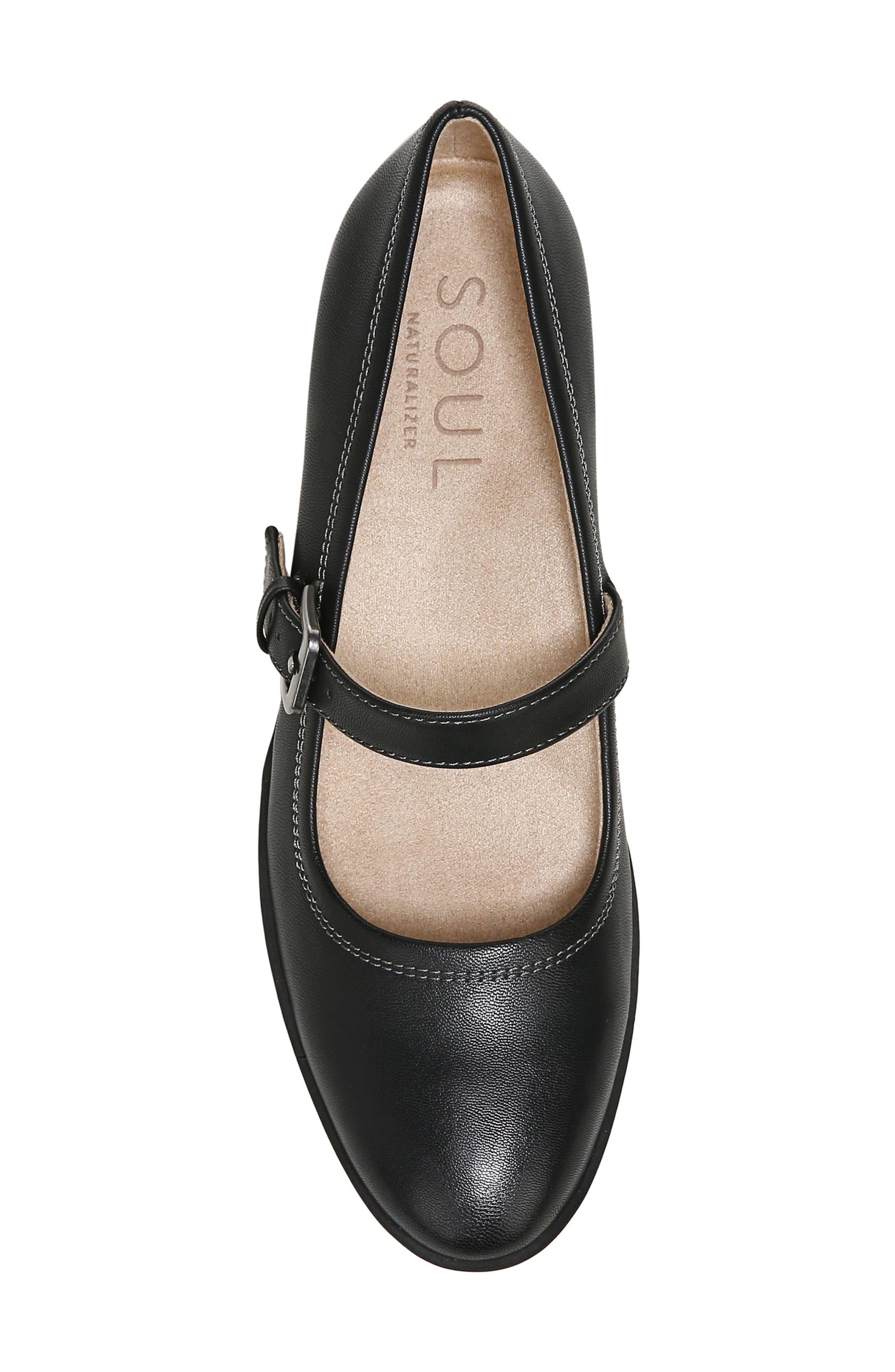 SOUL NATURALIZER Ramona Mary-Jane Pump, Alternate, color, Black Smooth