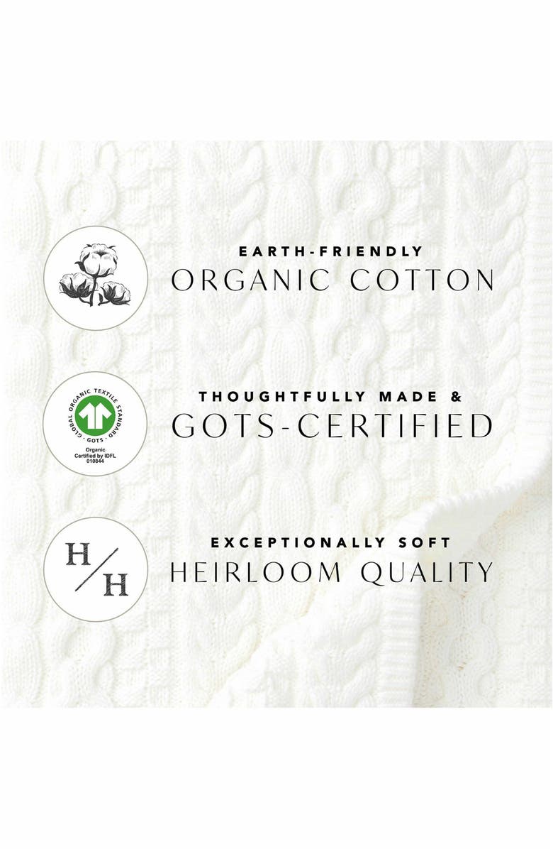 Hope & Henry Girls' Organic Ruched Chambray Dress, Kids, Alternate, color,