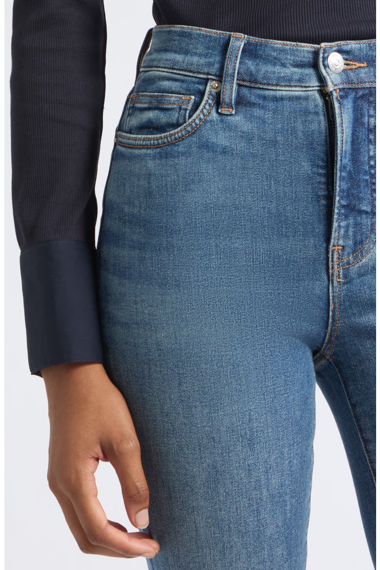 Crosbie High Waist Slim Wide Leg Jeans, Alternate, color, MEMORY LANE
