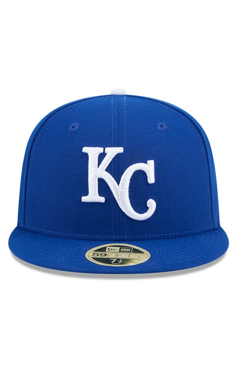New Era Men's New Era Royal Kansas City Royals Baseball Hall of Fame 59FIFTY Fitted Hat, Alternate, color, 