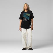 Mitchell & Ness Women's Mitchell & Ness Black Jacksonville Jaguars Team Dynamic Boyfriend T-Shirt