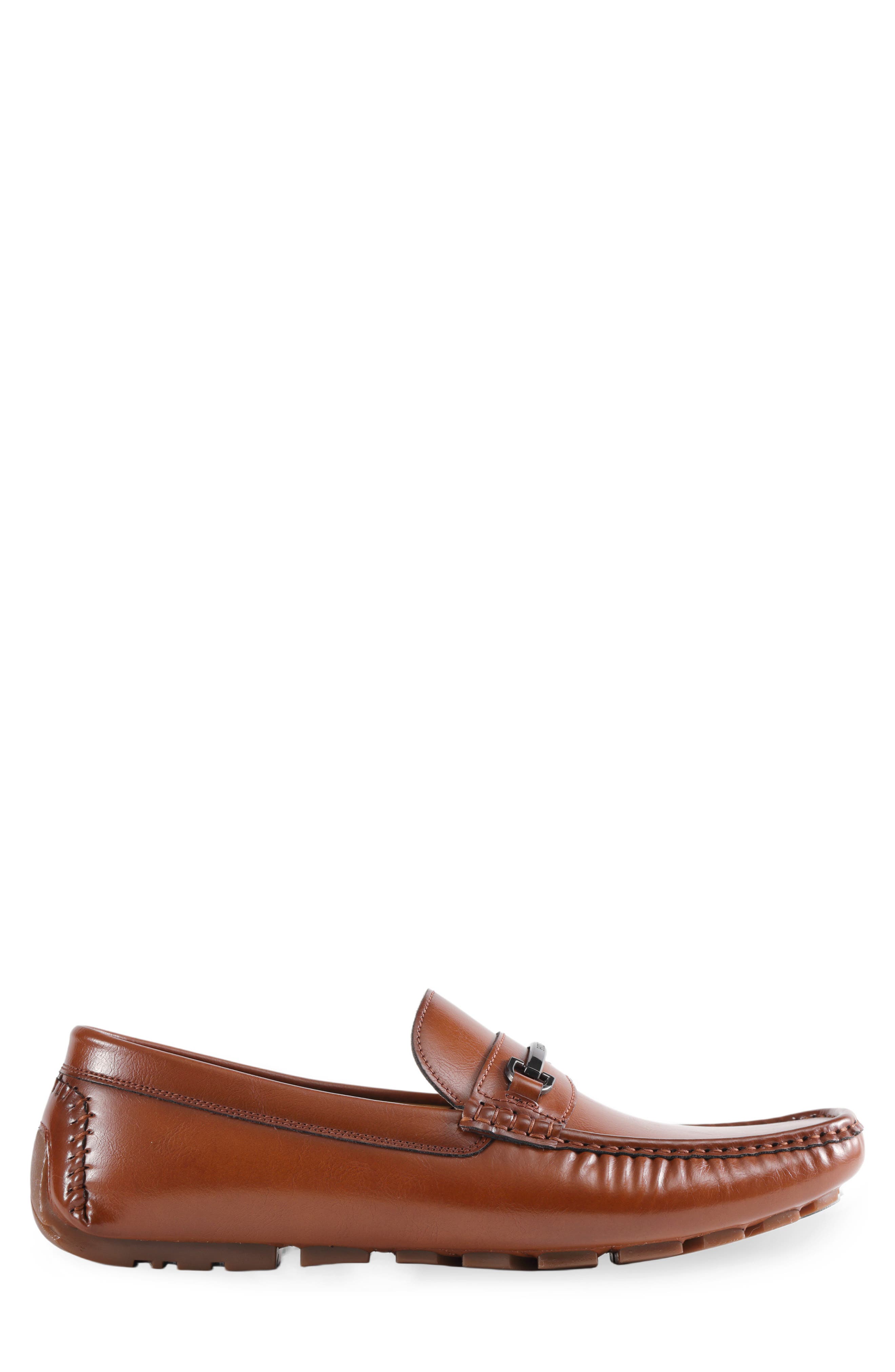 Adlan Faux Leather Driver, Alternate, color, MEDIUM BROWN