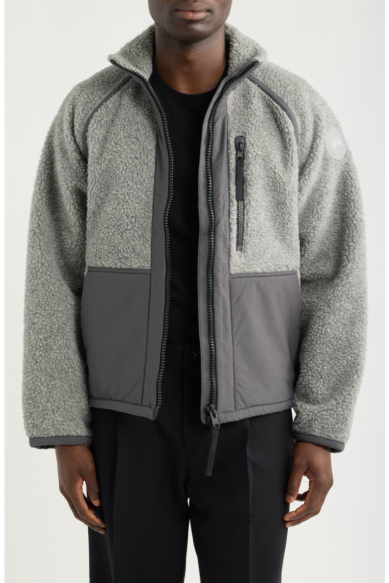 Westport Fleece Jacket, Main, color, STRATUS GREY/ANCHOR GREY