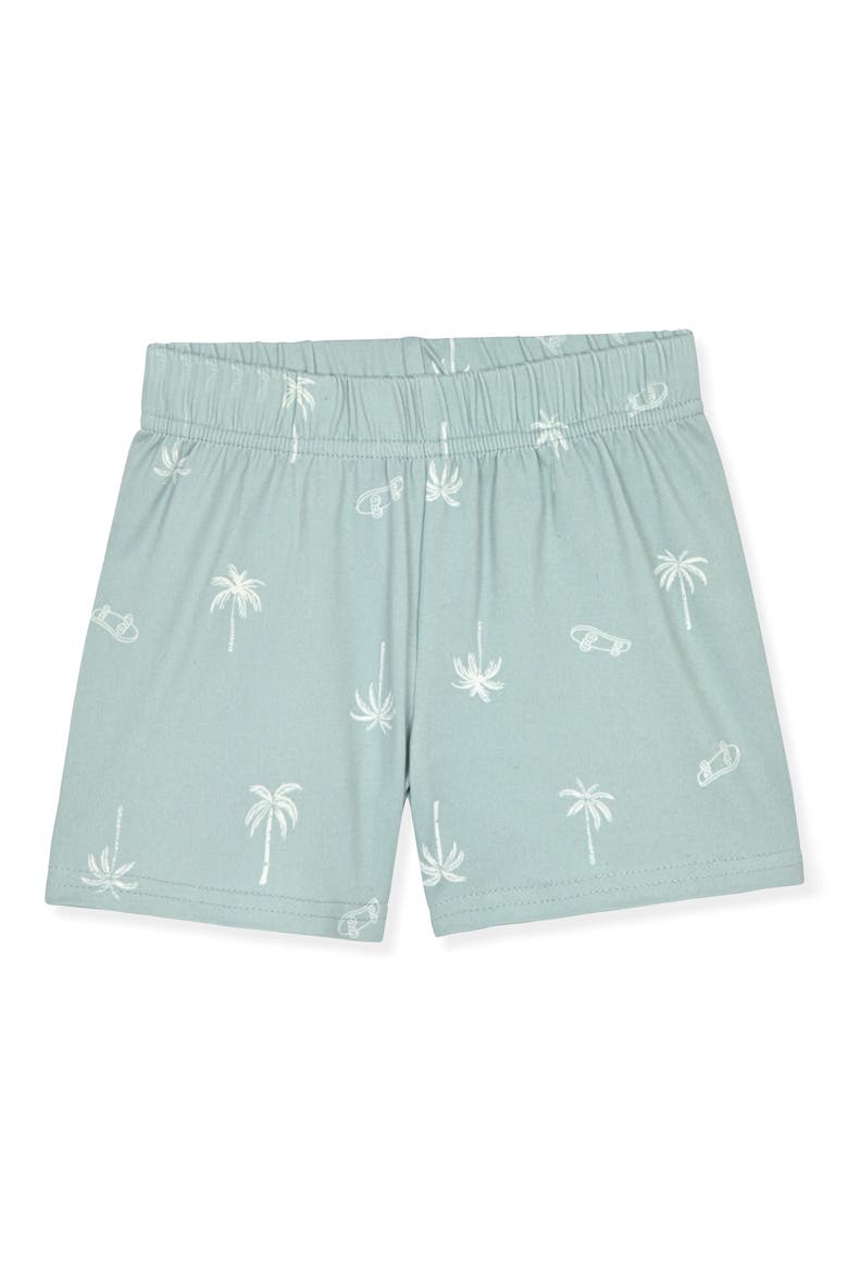 Kids' 2-Piece Shorts Pajamas, Alternate, color, GREEN