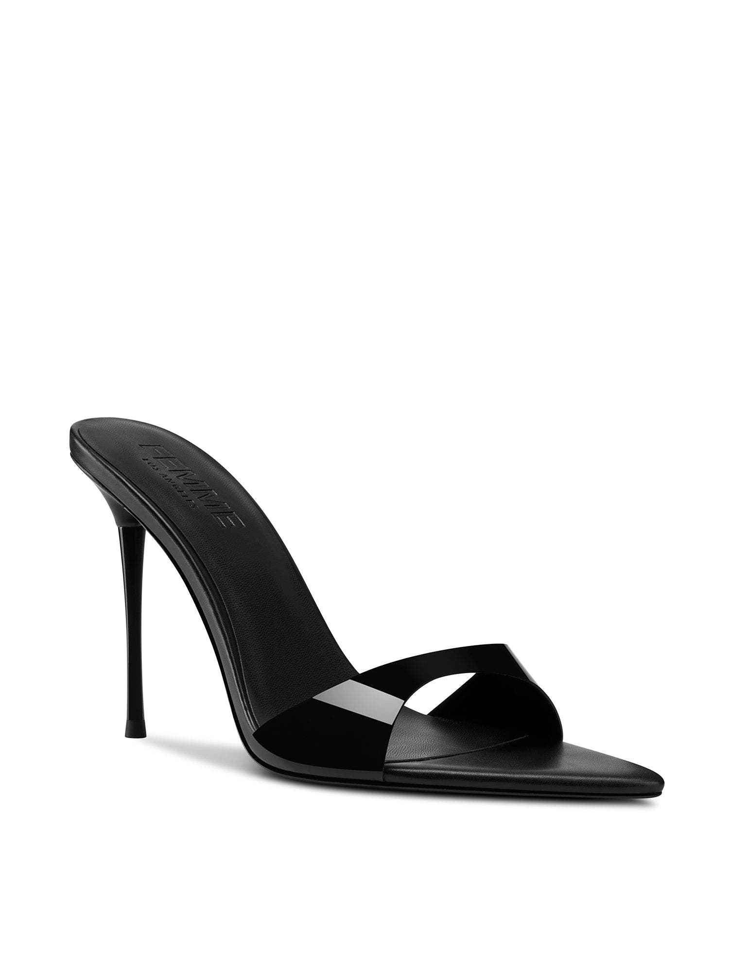 FEMME Azúcar Mule, Alternate, color, Black