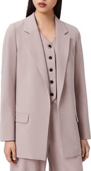 AllSaints Aleida Long Blazer