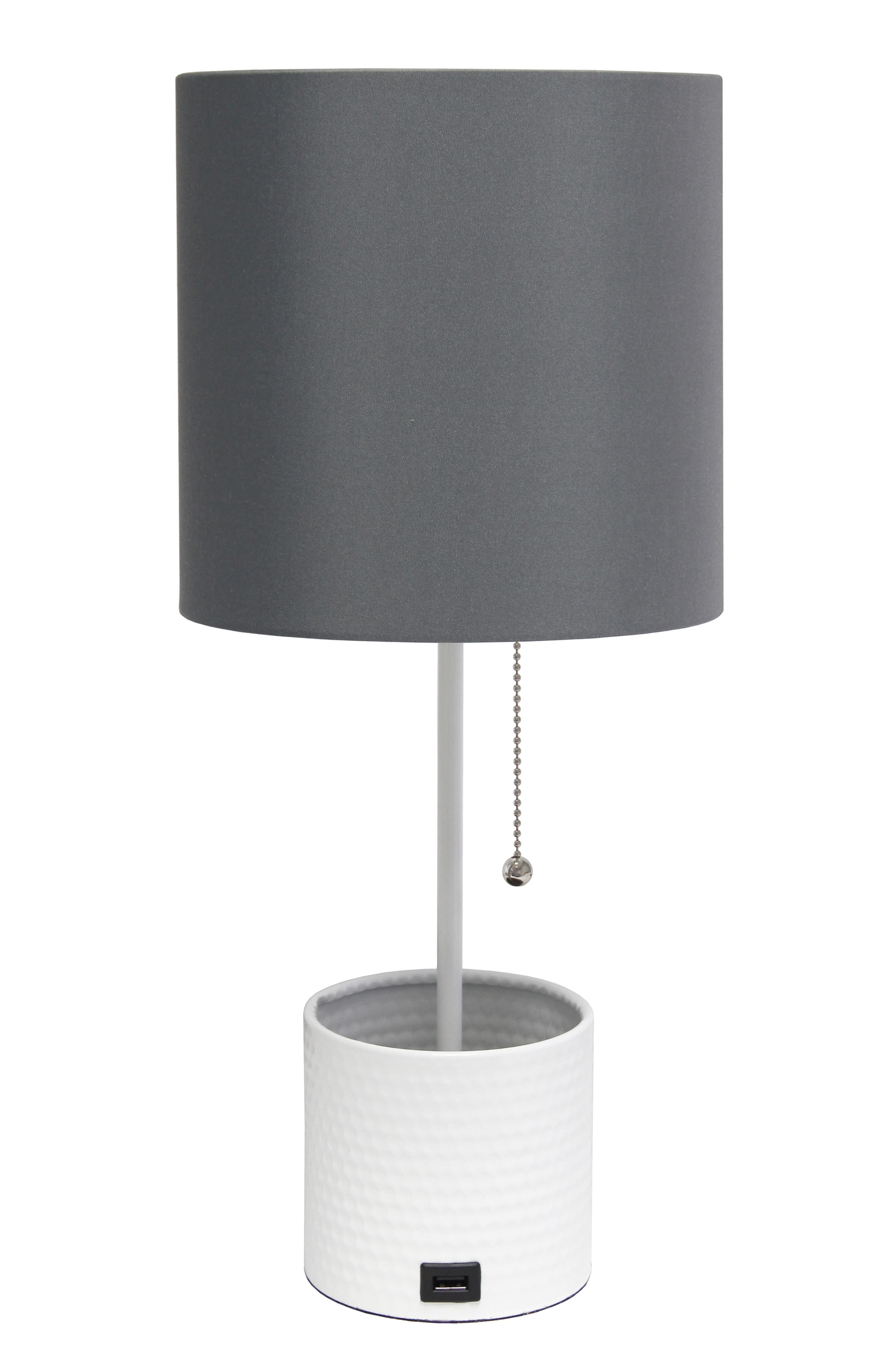 LALIA HOME Simple Designs Hammered Metal Lamp | Nordstromrack
