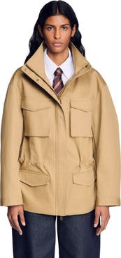 SANDRO Jacket with adjustable waist