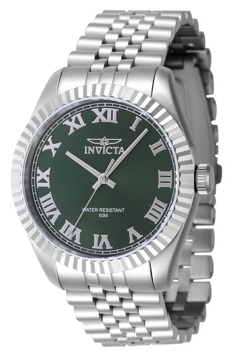 Specialty Quartz Bracelet Watch, 43mm